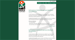 Desktop Screenshot of iskolaalapitvany.ro